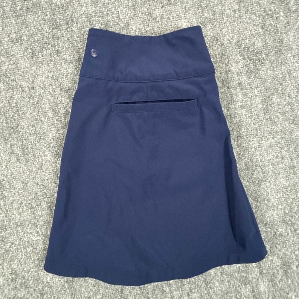 CALIA Golf Skort Built In Shorts Womens 4 Navy Blue Athletic Tennis Pickleball